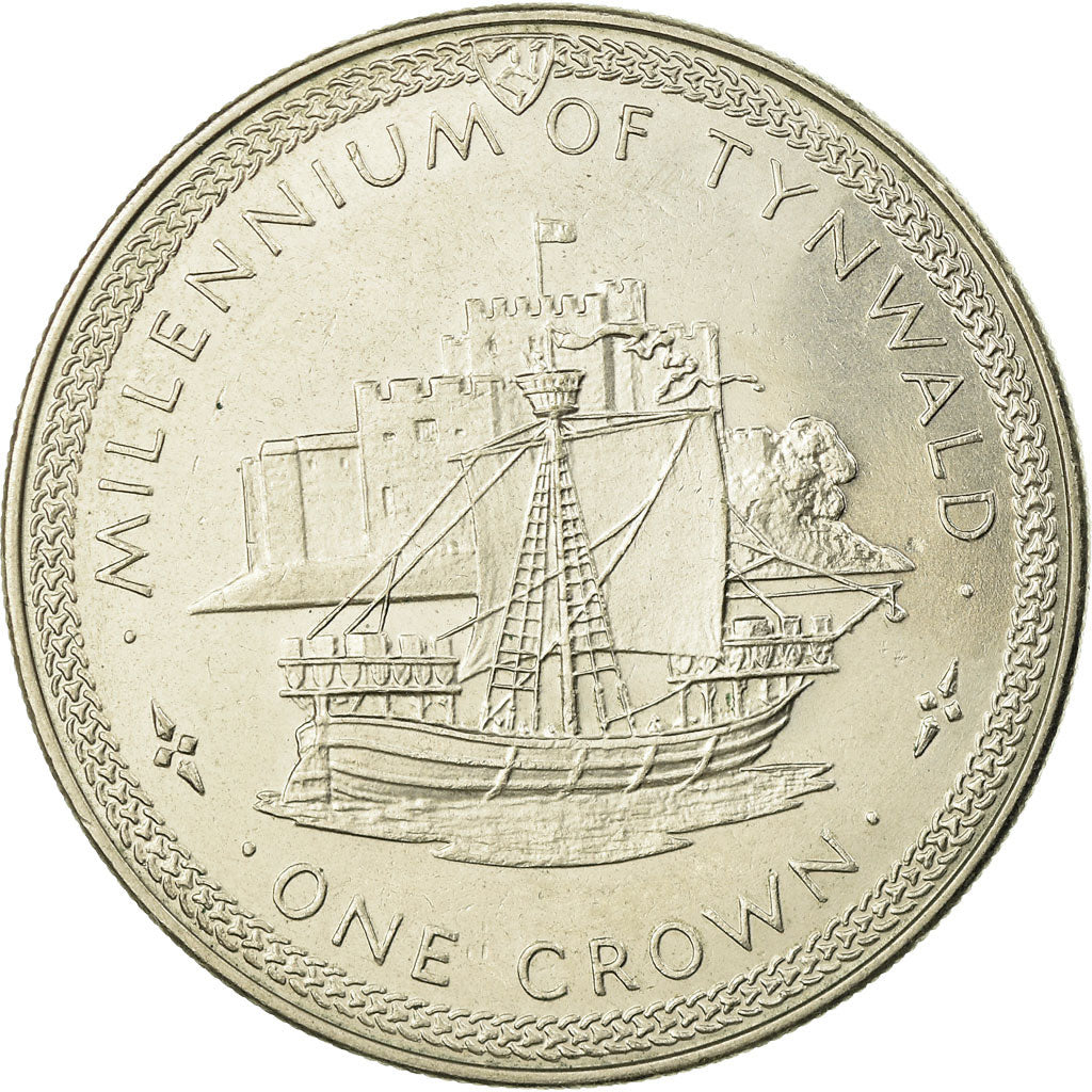 Monnaie, Isle of Man, Elizabeth II, Crown, 1979, Pobjoy Mint, SUP