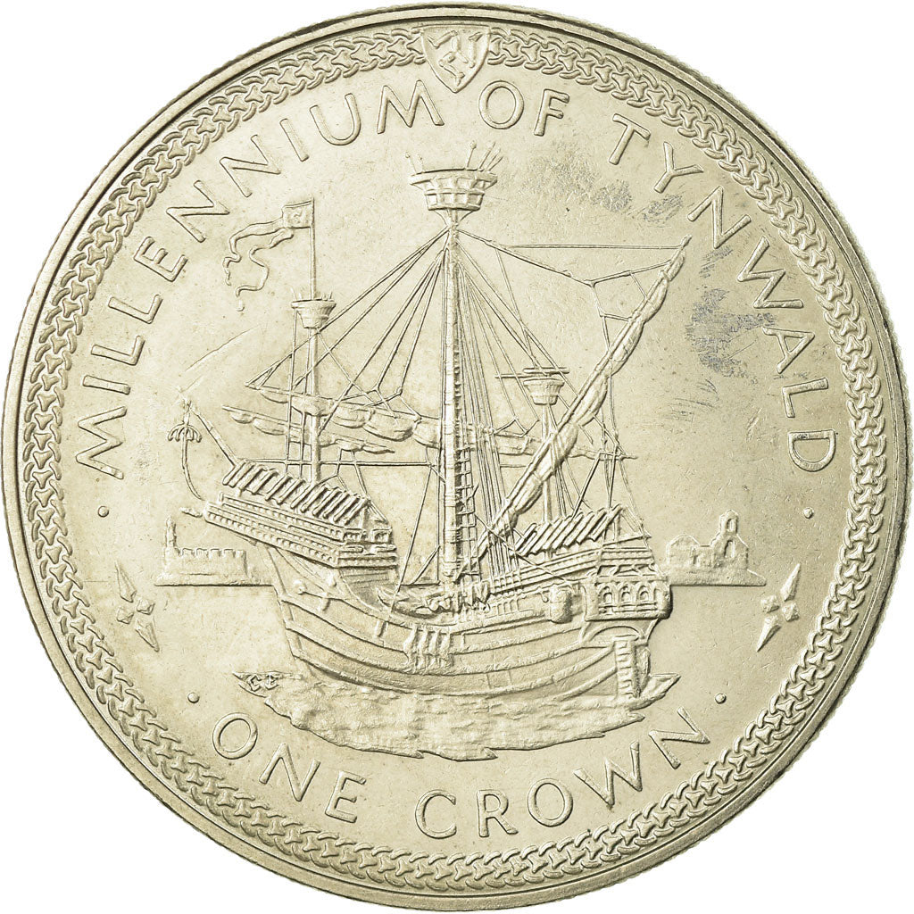 Monnaie, Isle of Man, Elizabeth II, Crown, 1979, Pobjoy Mint, SUP