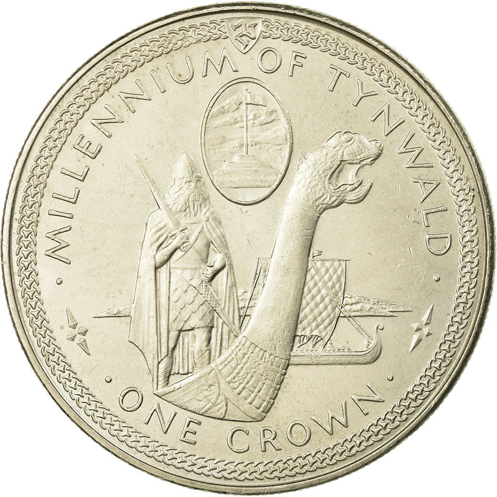 Monnaie, Isle of Man, Elizabeth II, Crown, 1979, Pobjoy Mint, SUP