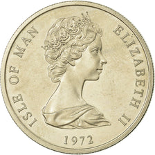 Munten, Eiland Man, Elizabeth II, 25 Pence, 1972, PR, Copper-nickel, KM:25
