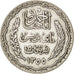 TUNISIA, 5 Francs, 1934, Paris, KM #261, VF(30-35), Silver, 4.95