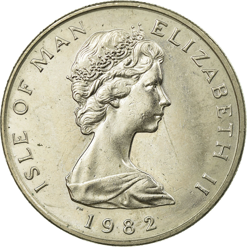 Monnaie, Isle of Man, Elizabeth II, 10 Pence, 1982, Pobjoy Mint, SUP