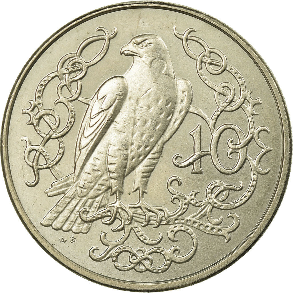 Monnaie, Isle of Man, Elizabeth II, 10 Pence, 1982, Pobjoy Mint, SUP