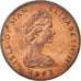 Coin, Isle of Man, Elizabeth II, 1/2 Penny, 1982, EF(40-45), Bronze, KM:58