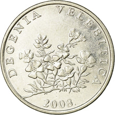 Moneta, Chorwacja, 50 Lipa, 2008, EF(40-45), Nickel platerowany stalą, KM:19