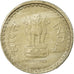 Moeda, ÍNDIA - REPÚBLICA, 5 Rupees, 1999, EF(40-45), Cobre-níquel, KM:154.1