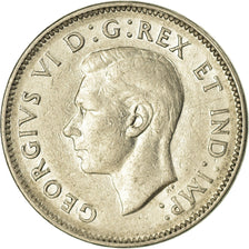 Monnaie, Canada, George VI, 5 Cents, 1938, Royal Canadian Mint, Ottawa, TTB