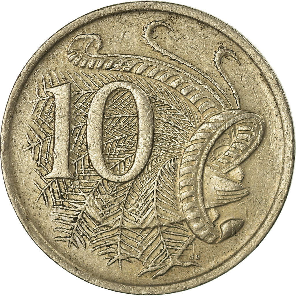 Coin, Australia, Elizabeth II, 10 Cents, 1981, EF(40-45), Copper-nickel, KM:65