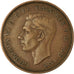Coin, Great Britain, George VI, Penny, 1937, VF(30-35), Bronze, KM:845