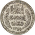 TUNISIA, 5 Francs, 1934, Paris, KM #261, EF(40-45), Silver, 4.93