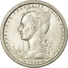 Moneta, Africa occidentale francese, Franc, 1948, Paris, SPL-, Alluminio, KM:3
