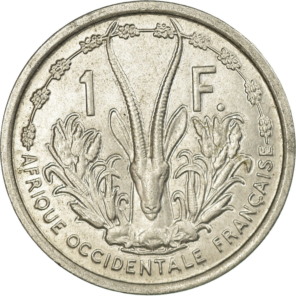 Moneta, Africa occidentale francese, Franc, 1948, Paris, SPL-, Alluminio, KM:3