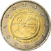 França, 2 Euro, EMU, 2009, MS(63), Bimetálico