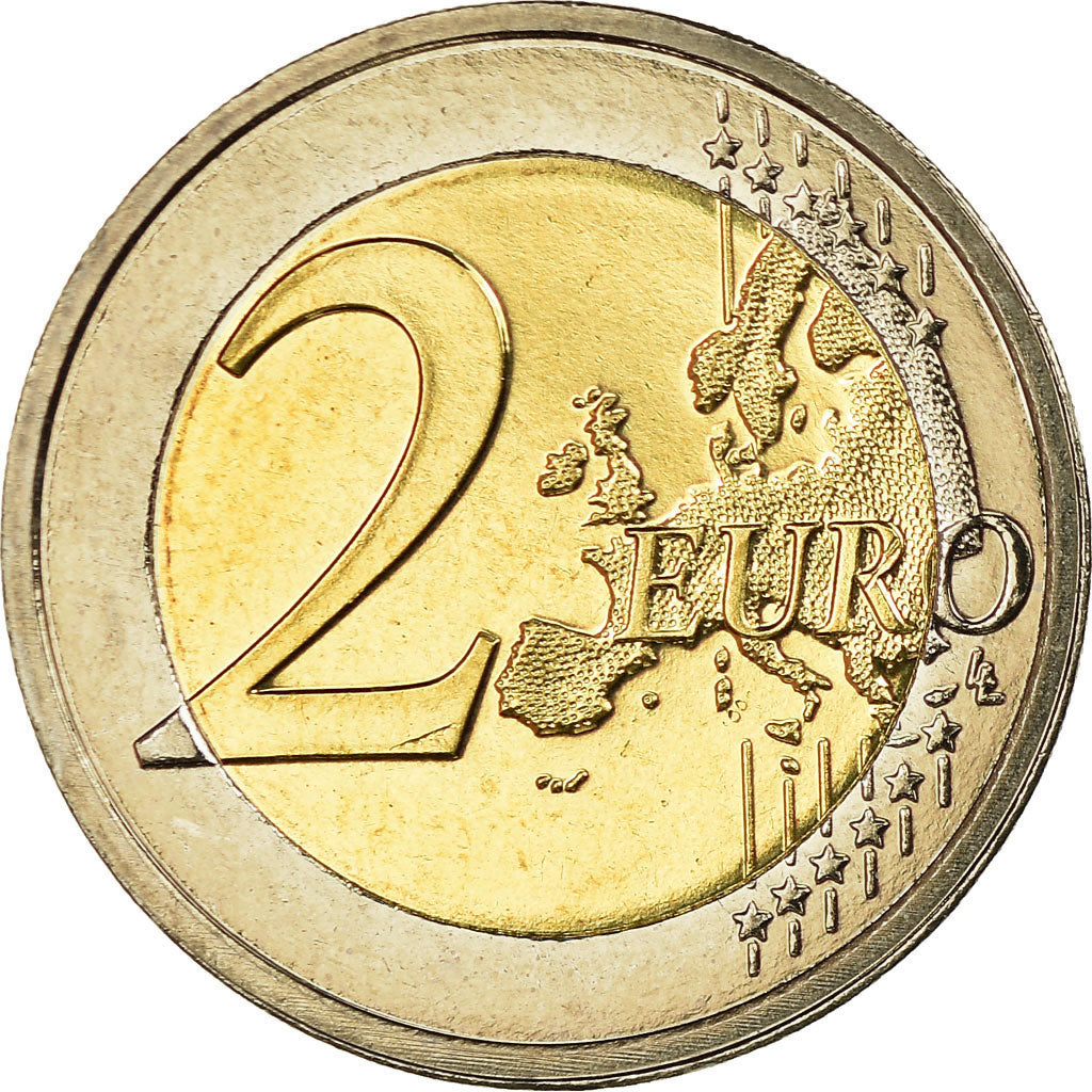 Luxemburg, 2 Euro, EMU, 2009, UNZ, Bi-Metallic