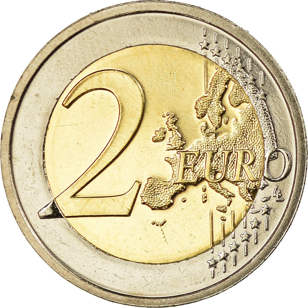 IRELAND REPUBLIC, 2 Euro, EMU, 2009, MS(63), Bi-Metallic
