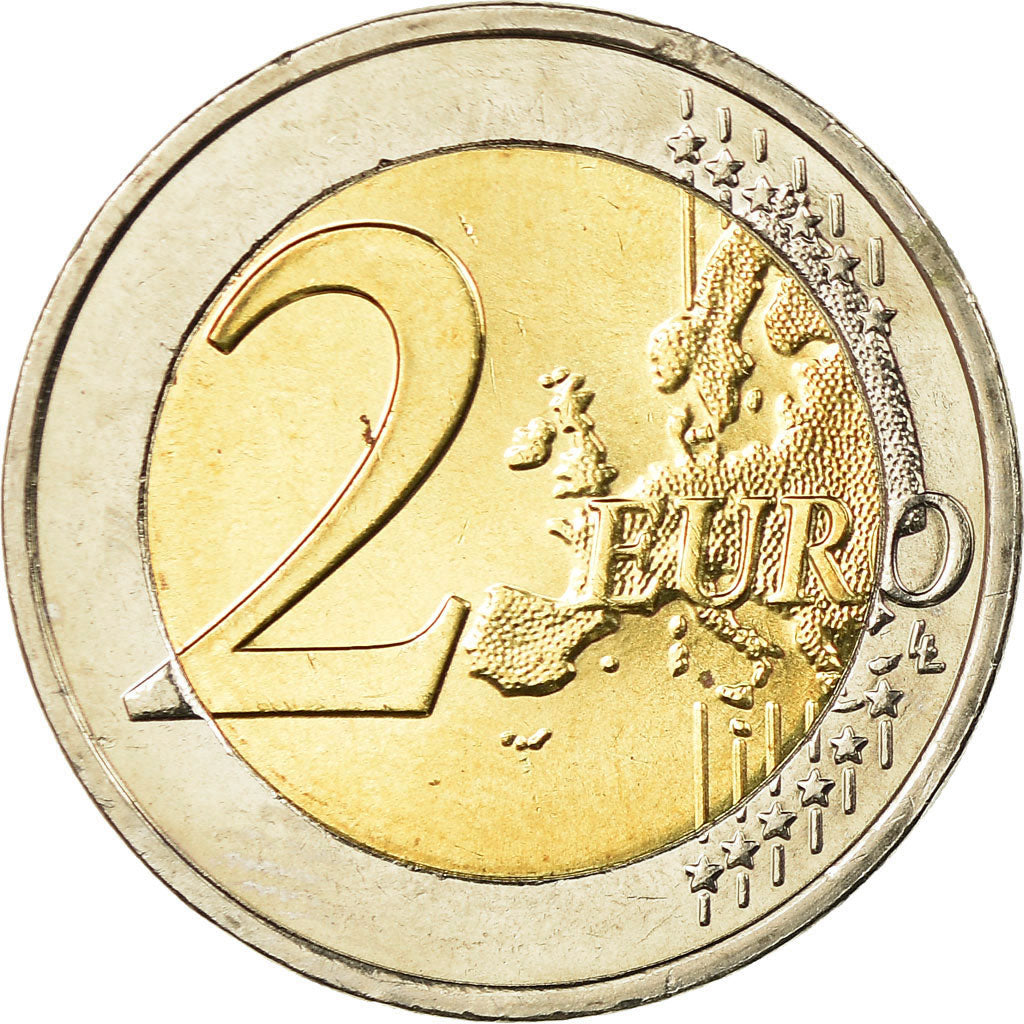 Grecia, 2 Euro, EMU, 2009, SPL, Bi-metallico