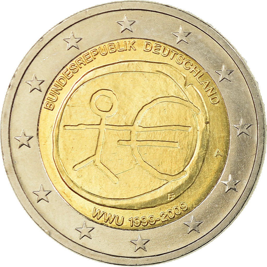 Germany, 2 Euro, EMU, 2009, Berlin, MS(63), Bi-Metallic