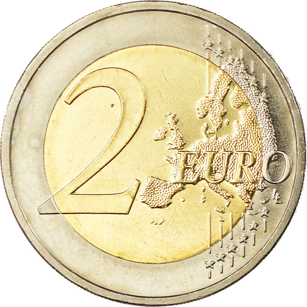 Deutschland, 2 Euro, EMU, 2009, Karlsruhe, UNZ, Bi-Metallic