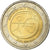 Alemania, 2 Euro, EMU, 2009, Hambourg, SC, Bimetálico