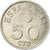 Coin, Spain, Juan Carlos I, 50 Centimos, 1980, MS(63), Aluminum, KM:815