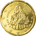 San Marino, 20 Euro Cent, 2010, FDC, Ottone, KM:483