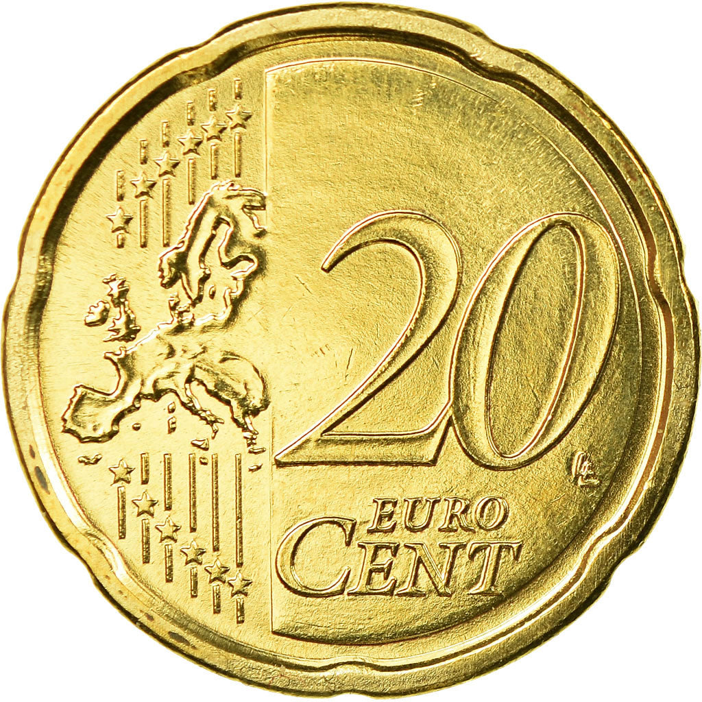 San Marino, 20 Euro Cent, 2010, FDC, Ottone, KM:483