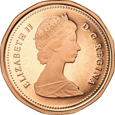 Coin, Canada, Elizabeth II, Cent, 1985, Royal Canadian Mint, Ottawa, Proof