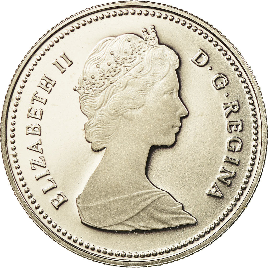 Coin, Canada, Elizabeth II, 50 Cents, 1985, Royal Canadian Mint, Ottawa, Proof