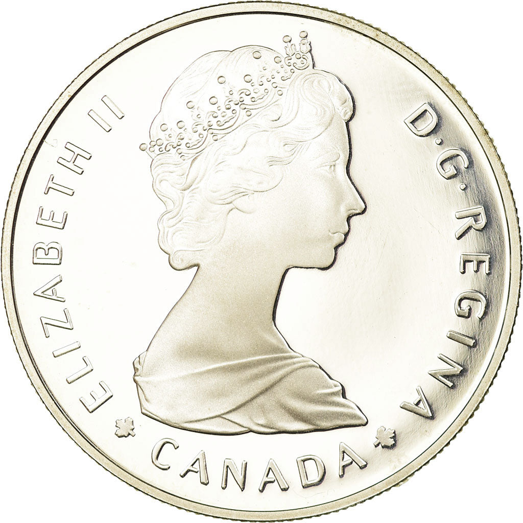 Coin, Canada, Elizabeth II, Dollar, 1985, Royal Canadian Mint, Ottawa, Proof