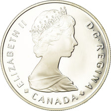 Coin, Canada, Elizabeth II, Dollar, 1985, Royal Canadian Mint, Ottawa, Proof