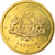 Latvia, 50 Euro Cent, 2014, MS(63), Brass