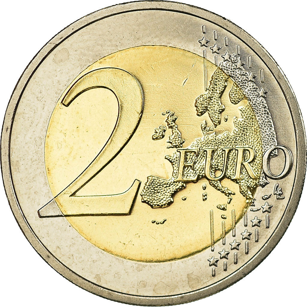Lettonia, 2 Euro, 2014, SPL, Bi-metallico