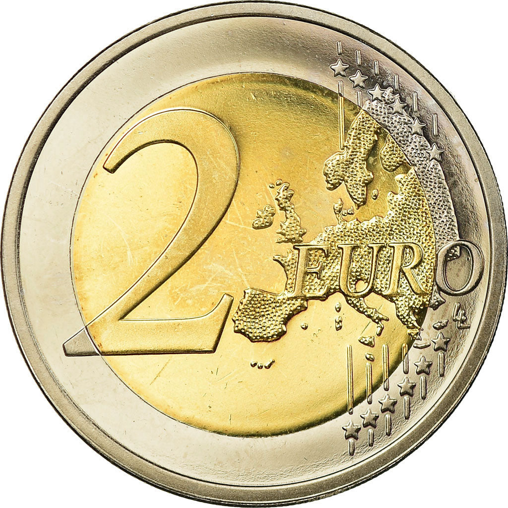 Slowenien, 2 Euro, Ljubljana Botanical Gardens, 200th Anniversary, 2010, UNZ