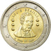 België, 2 Euro, Louis Braille, 2009, PR, Bi-Metallic, KM:288