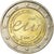 Belgium, 2 Euro, EU Council Presidency, 2010, AU(55-58), Bi-Metallic, KM:289