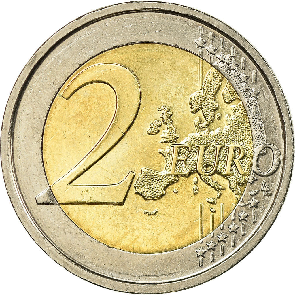 België, 2 Euro, EU Council Presidency, 2010, PR, Bi-Metallic, KM:289