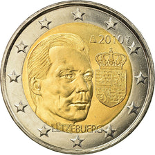 Luxembourg, 2 Euro, 2010, MS(63), Bi-Metallic, KM:115