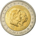 Luxembourg, 2 Euro, Henri, Adolphe, 2005, EF(40-45), Bi-Metallic, KM:87