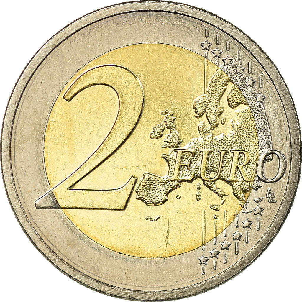 Luxembourg, 2 Euro, 2012, MS(63), Bi-Metallic, KM:120