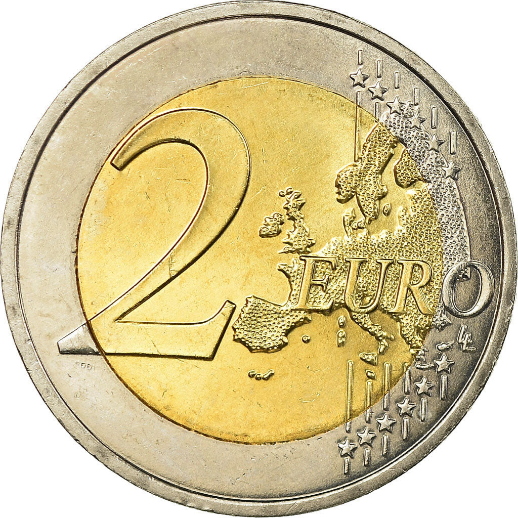 Luxembourg, 2 Euro, Grand-Duc Henri, 2007, MS(63), Bi-Metallic, KM:95