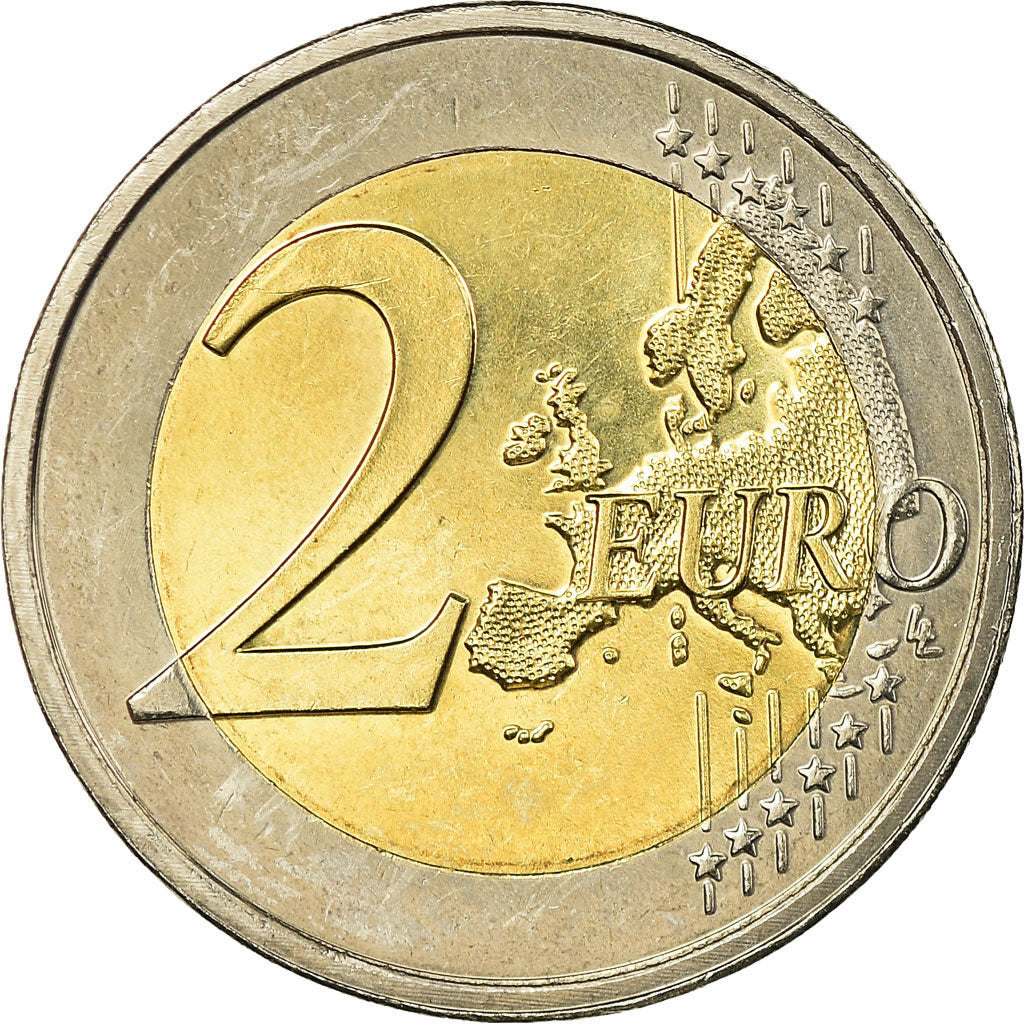 Luxembourg, 2 Euro, European Monetary Union - 10th Anniversary, 2009, SUP