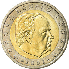Monaco, 2 Euro, 2001, SPL, Bi-metallico, KM:174