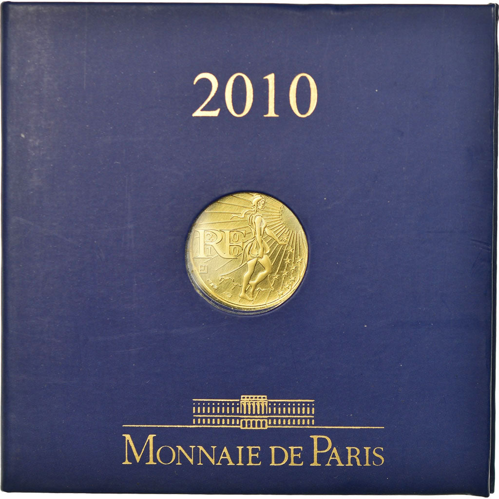 France, 100 Euro, 2010, MS(65-70), Gold, Gadoury:EU401, KM:1536