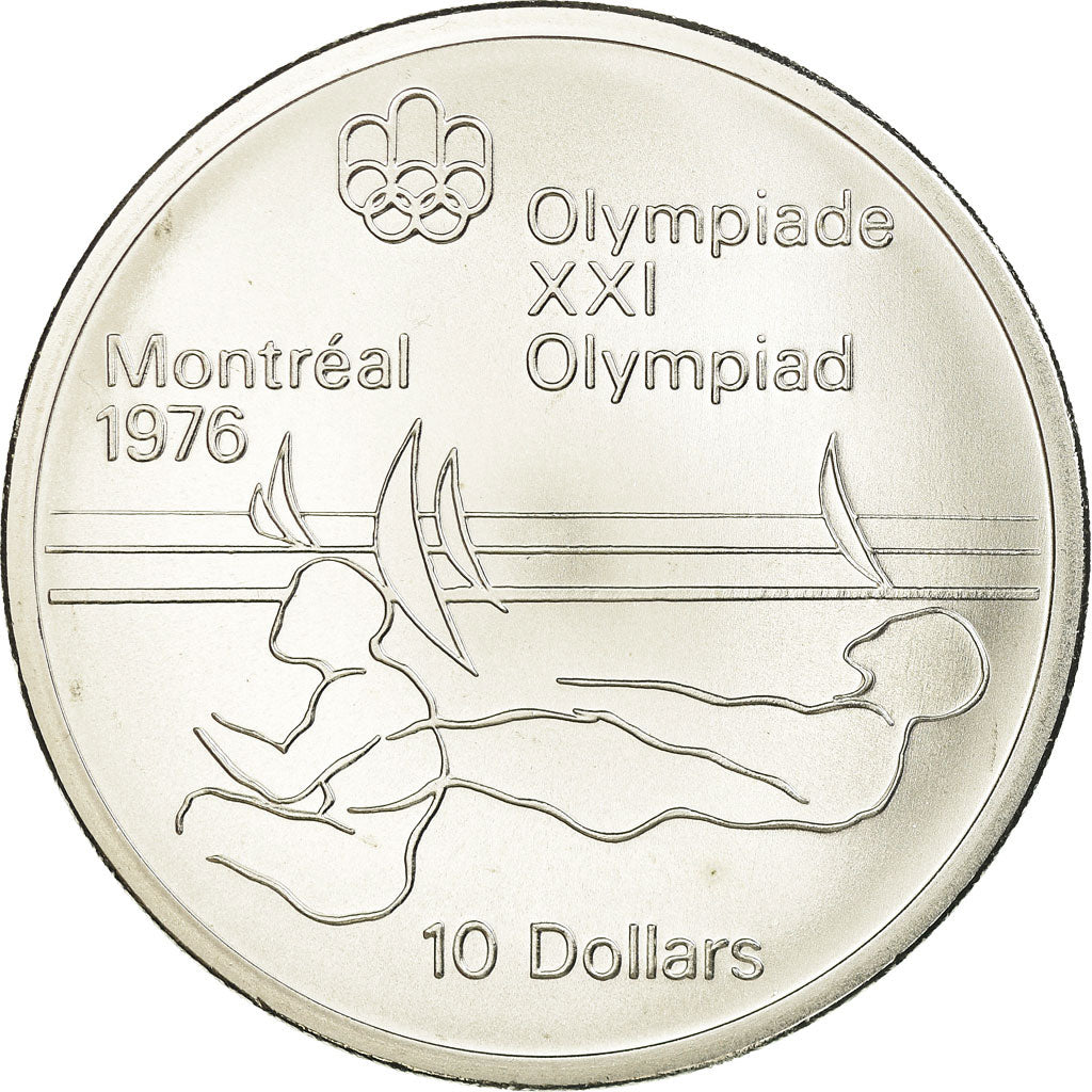 Coin, Canada, Elizabeth II, 10 Dollars, 1975, Royal Canadian Mint, Ottawa