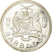 Moeda, Barbados, 10 Dollars, 1978, Franklin Mint, Proof, MS(65-70), Prata
