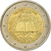 France, 2 Euro, Le Traité de Rome, 2007, EF(40-45), Bi-Metallic, KM:315