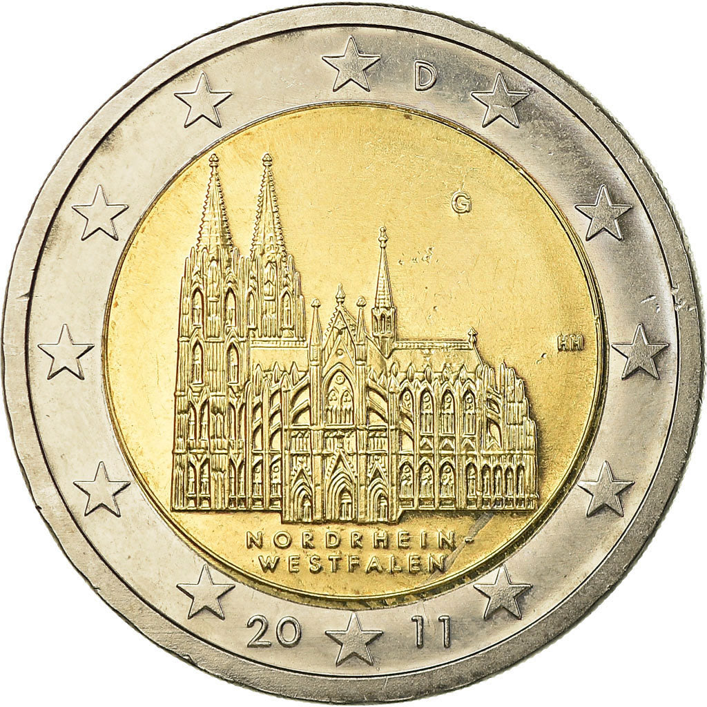 ALEMANIA - REPÚBLICA FEDERAL, 2 Euro, NORDRHEIN - WESTFALEN, 2011, SC