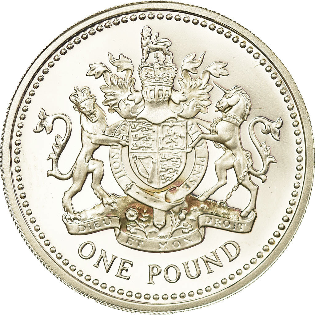 Monnaie, Grande-Bretagne, Elizabeth II, Pound, 1983, SPL, Argent, KM:933a