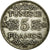 Munten, Tunisië, Ahmad Pasha Bey, 5 Francs, 1936, Paris, ZF+, Zilver, KM:261