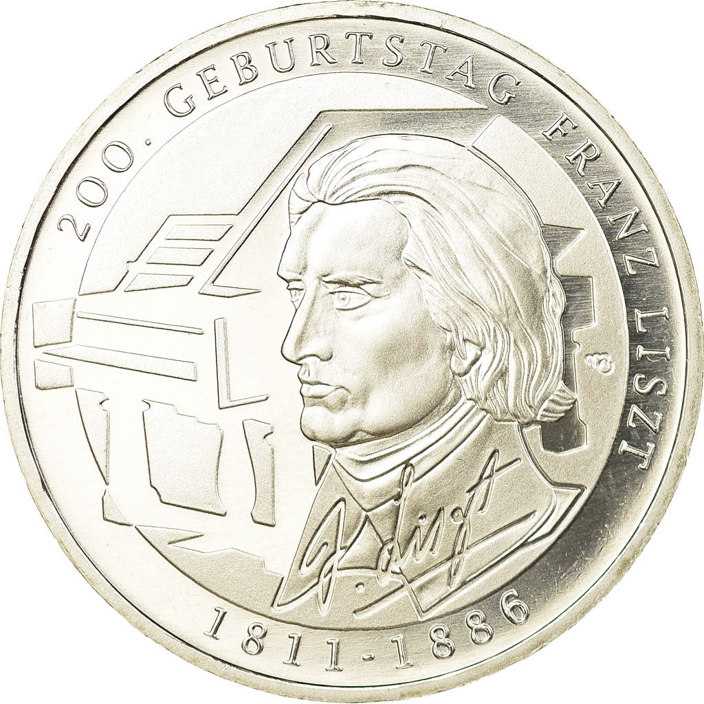Germany, 10 Euro, 2011, Proof, MS(63), Silver, KM:295